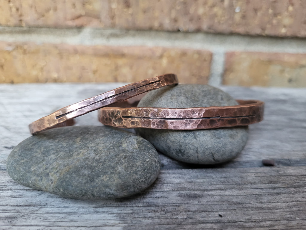 His & Hers Thick & Thin Bracelets