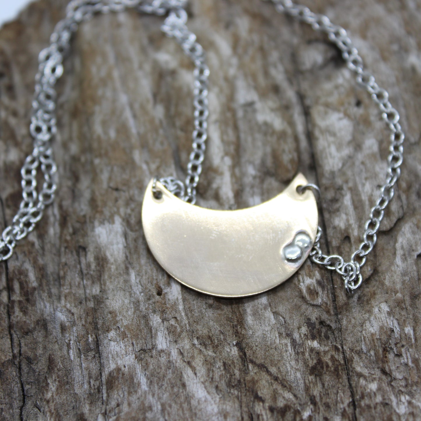 Personalized Moon Necklace